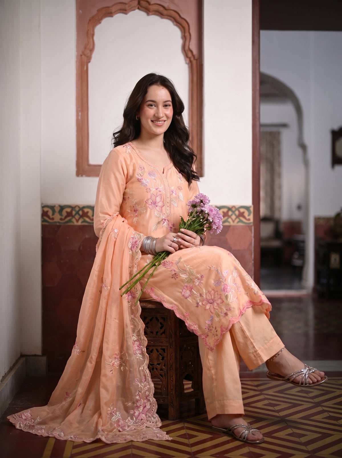 Maheen Embroidered - 3pc