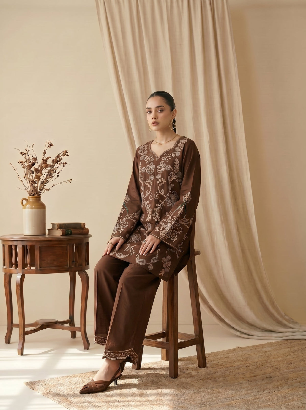 Anmol Embroidered - 2pc