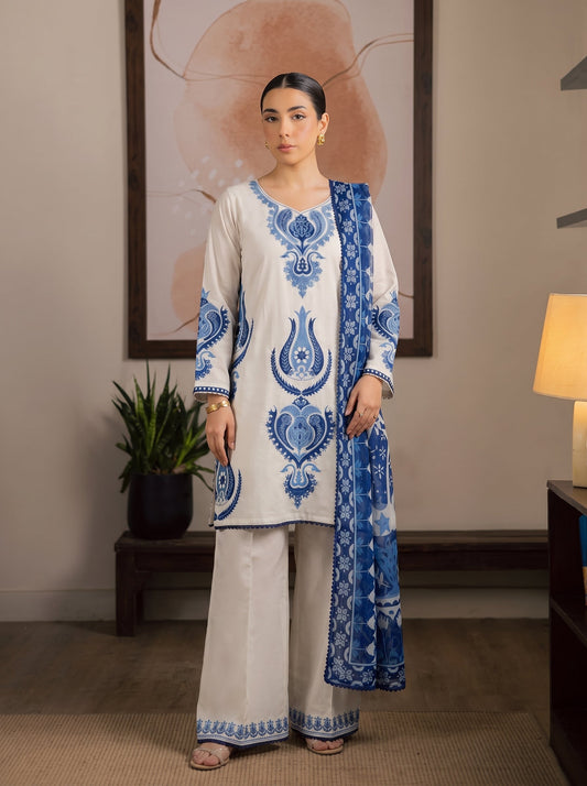Yumna Embroidered - 3pc
