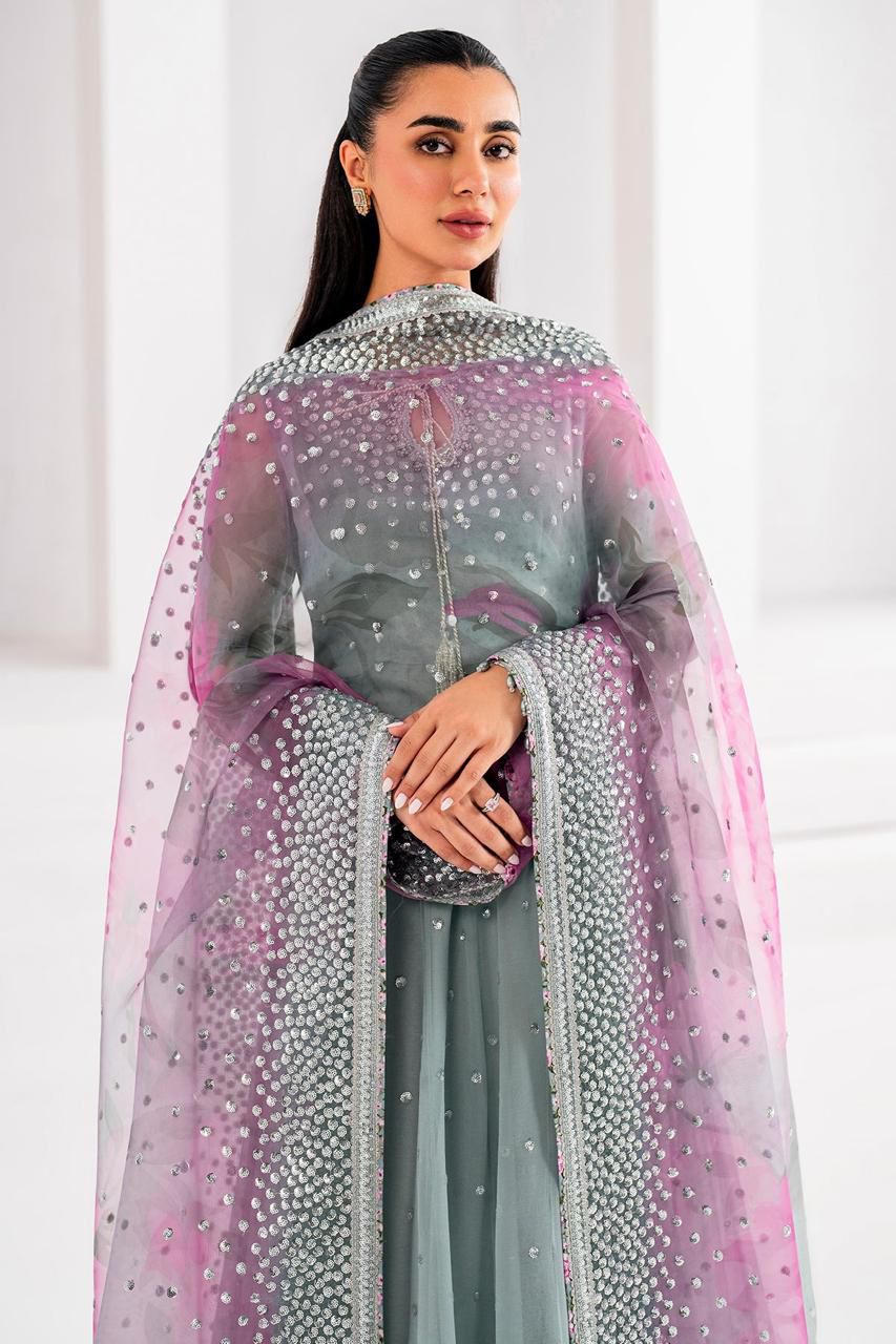 Jazmin Chiffon Wedding Maxi | Unstitched Formal Edition