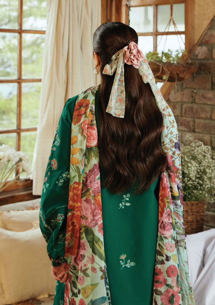 Zaira Embroidered Lawn Suit
