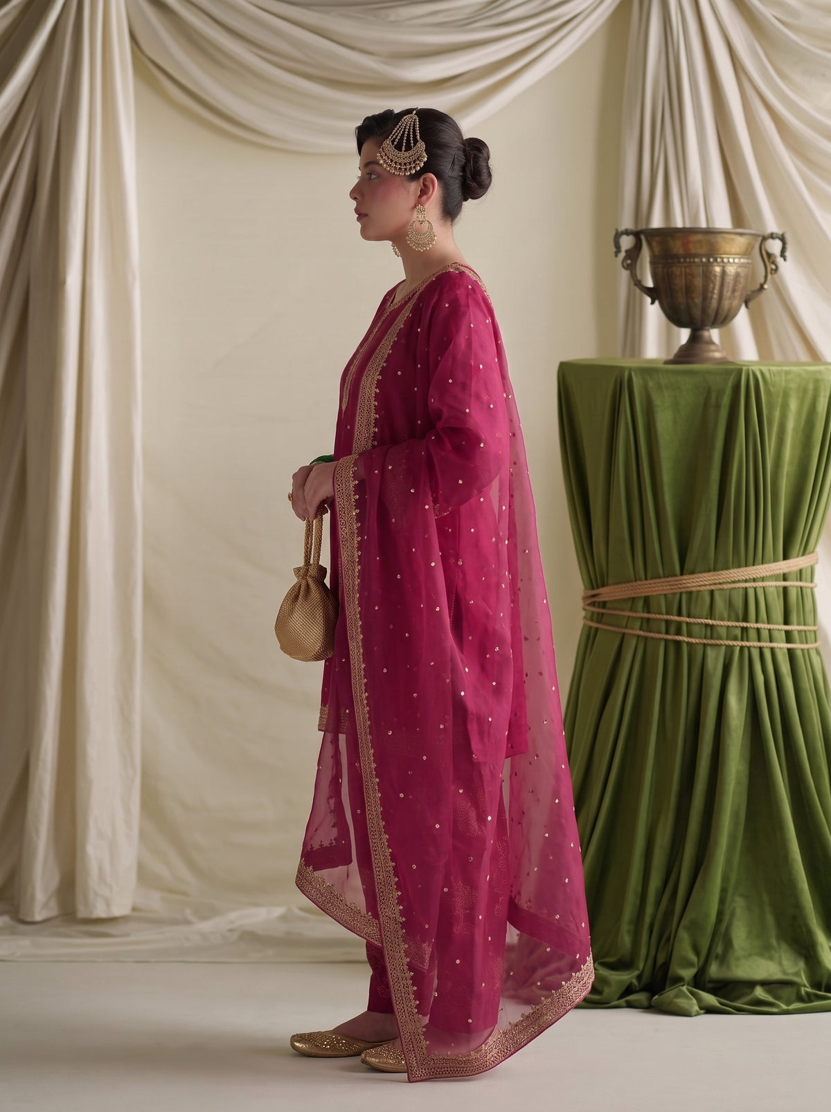 Sofia Embroidered (stitched) - 3pcs