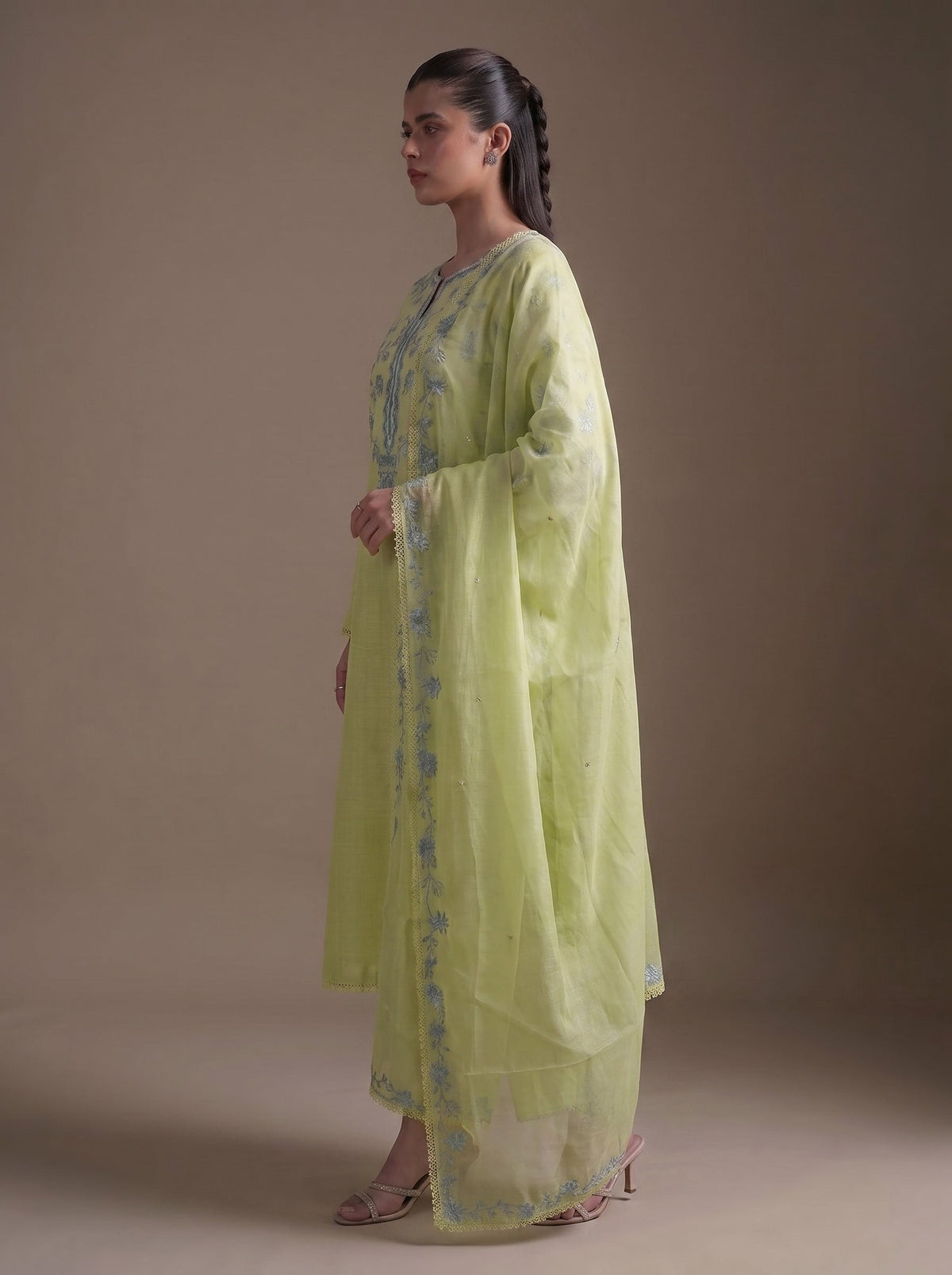 Neemal Embroidered-3pc
